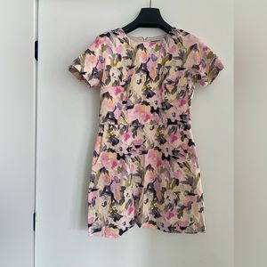 French Connection floral mini dress. Size 8.